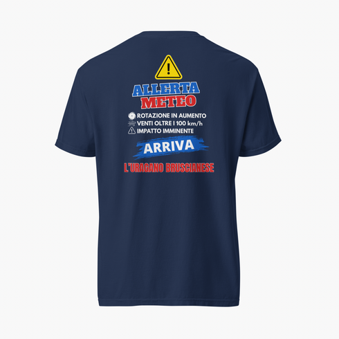 T-Shirt Uragano Brusciano ‘26 - ALLERTA METEO