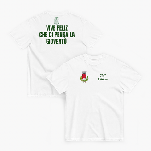 T-Shirt Gioventù Brusciano ‘26 - VIVE FELIZ..